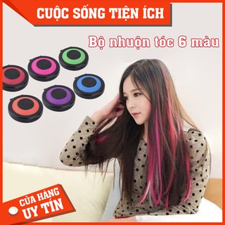 Bộ phấn nhuộm tóc 💖FREESHIP💖 Giảm 20K Khi Áp Mã [CUOCSONG] Nhuộm 6 màu