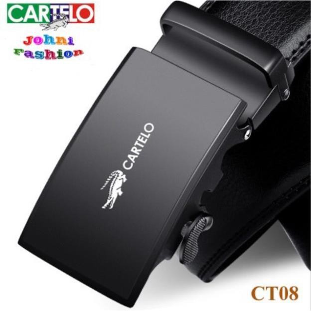 Thắt lưng da nam cao cấp Cartelo- CT08