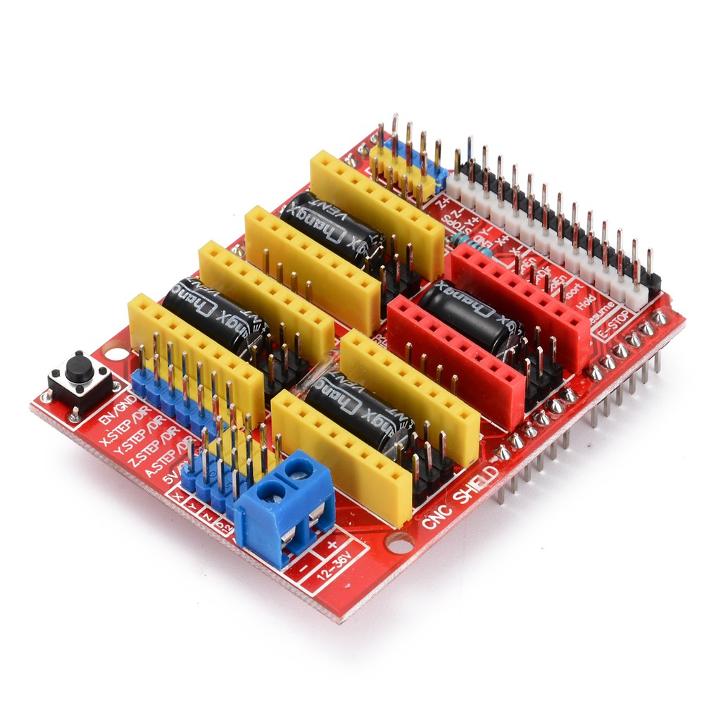 Bộ 1 Cái Gồm Bảng Mạch Khắc CNC V3.0 + Bảng Mạch Động Cơ Bước A4988 Cho UNO R3 Arduino V3.0 CNC + Bảng Điều Khiển Động Cơ Bước A4988