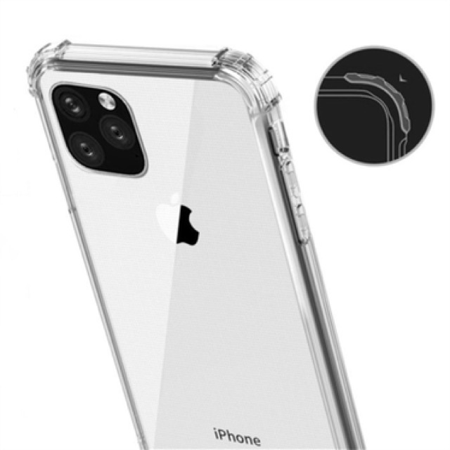 [Sale 50%] Ốp silicon trong TPU  chống Sốc cho ip 11 Pro max (6.5)