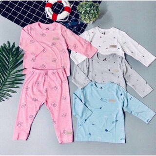 Bộ dài tay uala petit cúc chéo/thẳng