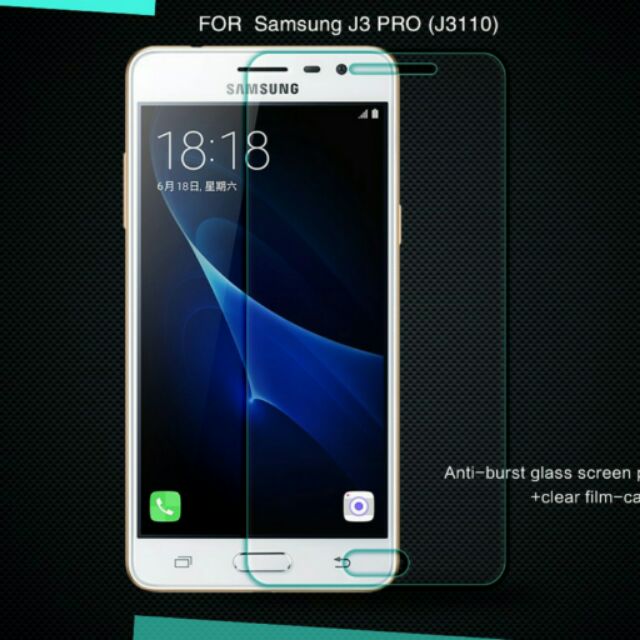 bộ 3 Dán màn cường lực J3 pro (j3110)