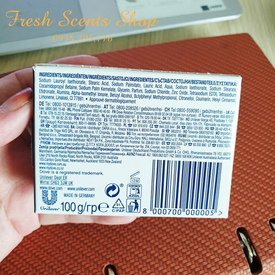 Xà bông cục Dove chính hãng 100g | BigBuy360 - bigbuy360.vn