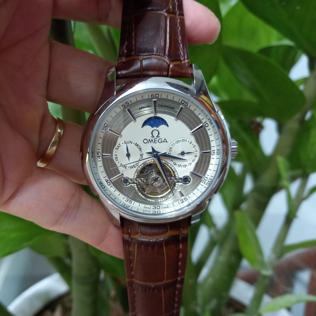 Đồng hồ nam OMEGA máy cơ cao cấp - Mặt tròn 42mm - [Bảo hành 24 tháng] | BigBuy360 - bigbuy360.vn