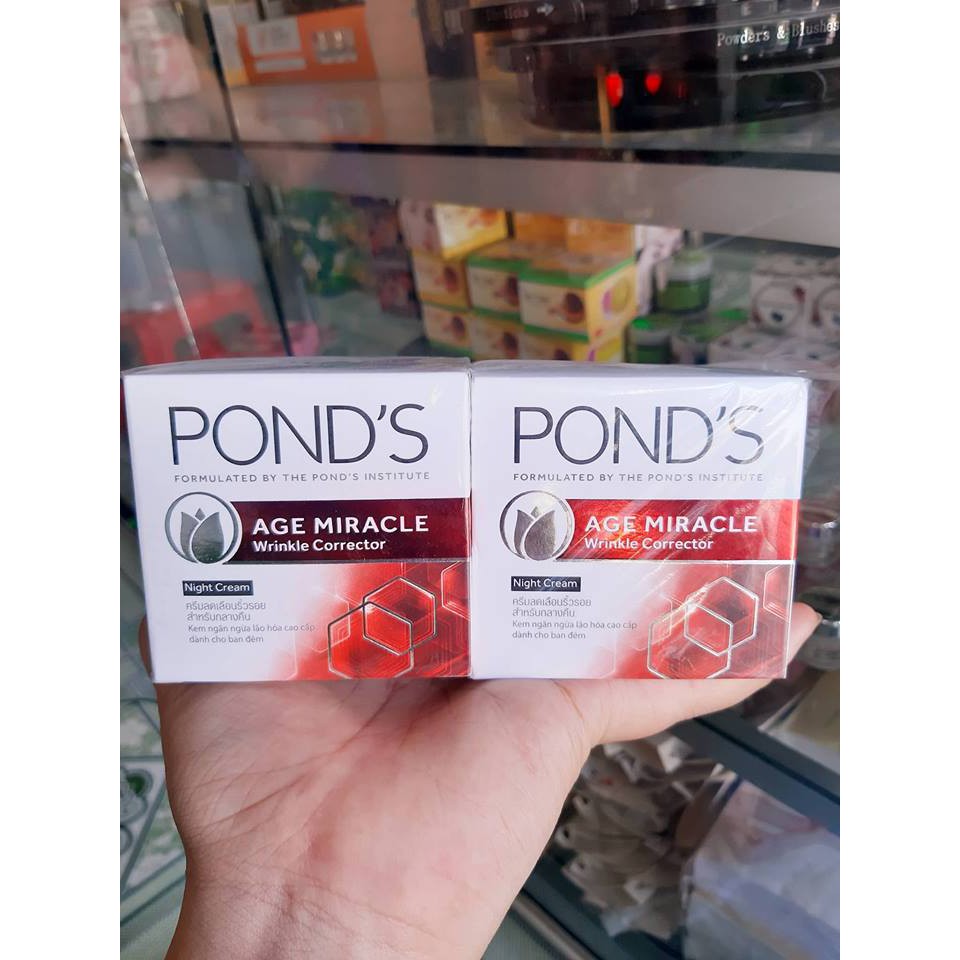 Kem Ngăn Ngừa Lão Hóa Cao Cấp Ban Đêm Pond's Age Miracle