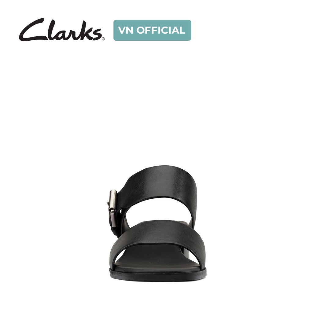 Giày Xăng Đan Da Nữ CLARKS Landra35 Mule màu đen