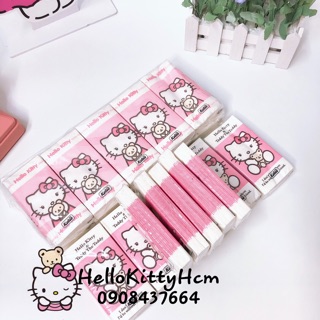 Khăn giấy bỏ túi Hello Kitty