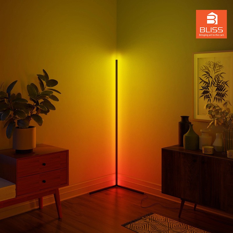 Đèn LED góc tường RGB điều khiển qua điện thoại 358 hiệu ứng| Trang trí phòng khách, phòng ngủ, phòng làm việc cực đẹp