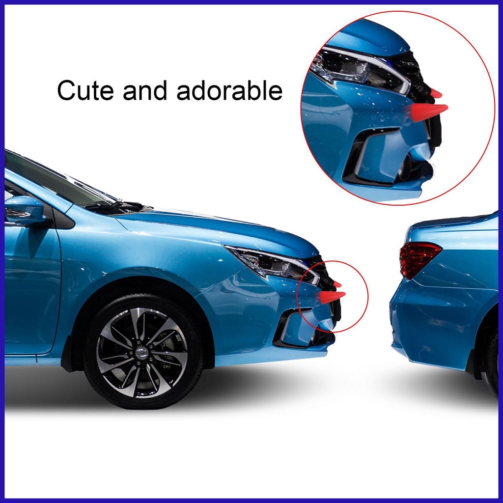 Trang trí ô tô dễ thương, chống va chạm ô tô, dán 3d, trang trí nóc ô tô, trang trí còi ô tô, ngộ nghĩnh và dễ thương, trang trí đám cưới ô tô