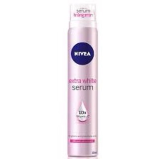-Xịt ngăn mùi Serum Nivea trắng mịn 100ml.
