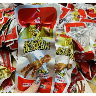 Chân gà cay trùng khánh gói 25gr--chân gà cay 1 chiếc trùng khánh-đồ ăn vặt trung quốc