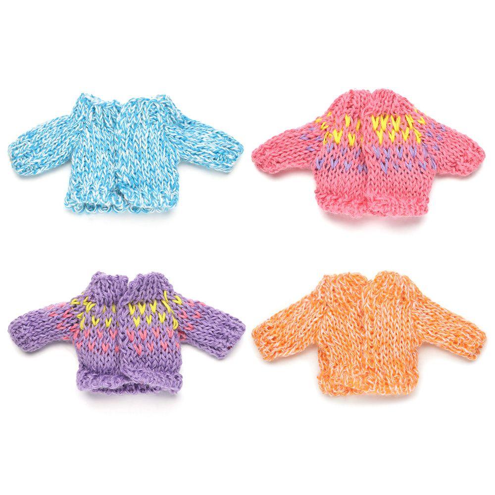 Áo Sweater Dệt Kim Mini Nhiều Màu Sắc Cho Búp Bê SUSANS