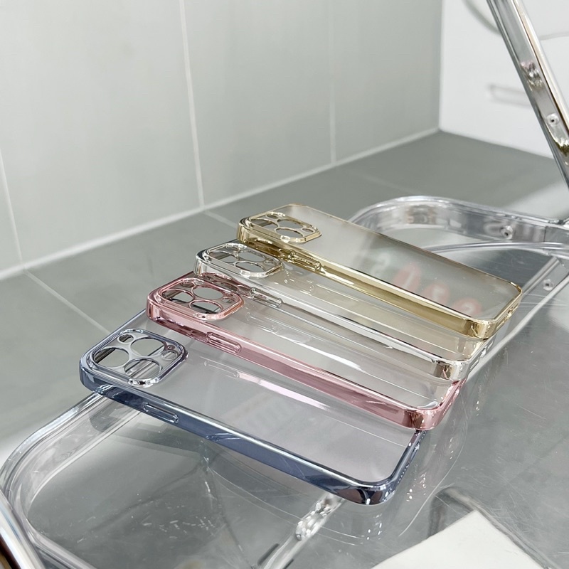 Ốp lưng / Iphone Case viền metal viền màu Aldershop