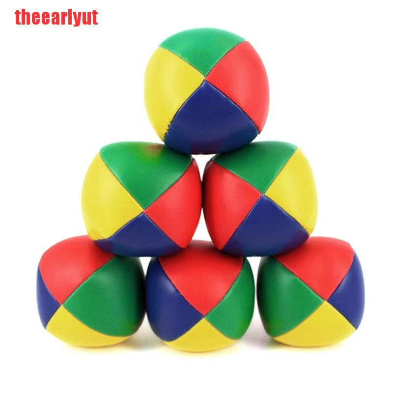 theearlyut Kids Classic Bean Bag Juggling Balls Magic Circus Beginner Outdoor Sport Toys