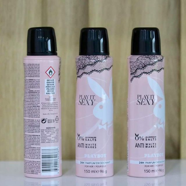 Hàng Đức Xịt toàn thân Playboy dành cho nữ