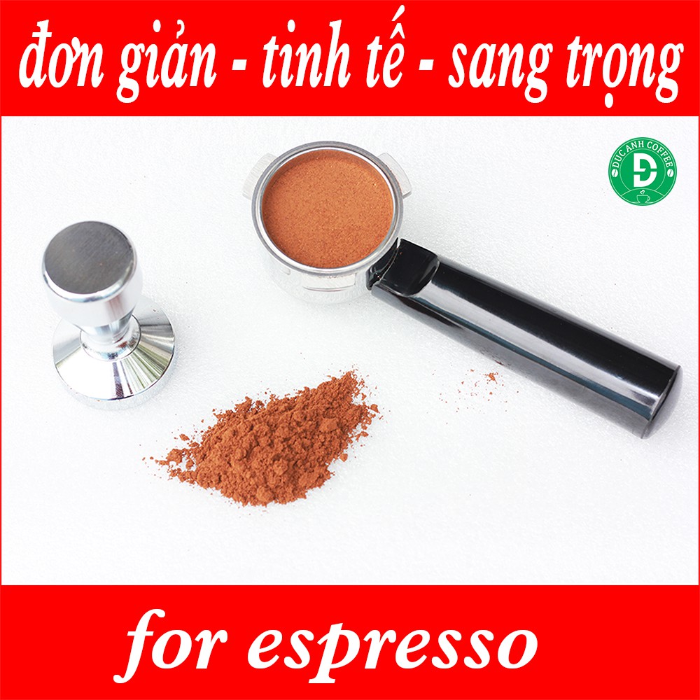 CỤC NÉN CÀ PHÊ TEMPER Dùng cho pha máy - chất liệu INOX không gỉ dùng cho máy pha cà phê espresso - nhiều lựa chọn size