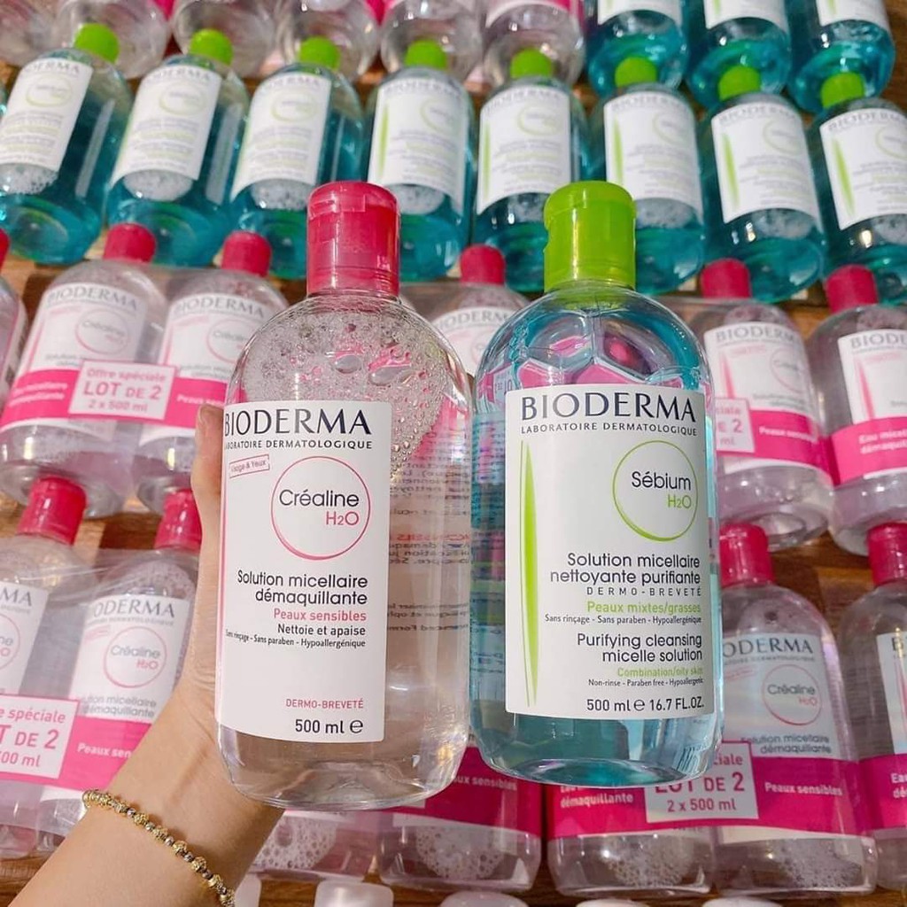 Hộp Đựng Nước Tẩy Trang Pháp 500ML