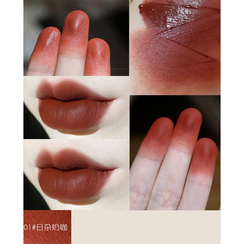 [Hàng mới về] Son Bóng Qipin Màu Trong Suốt Thích Hợp Trang Điểm Tạo Nét Xinh Xắn Dành Cho Nữ