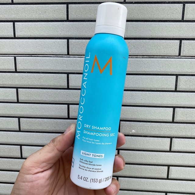 DẦU GỘI KHÔ TÔNG TỐI và tông sáng MOROCCANOIL DRY SHAMPOO DARK TONES 323ml