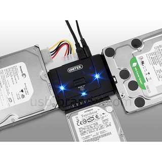 [FREESHIP 99K]_CÁP USB 3.0 -> IDE 2.5/3.5 + SATA 2.5/3.5 UNITEK (Y-3322A)
