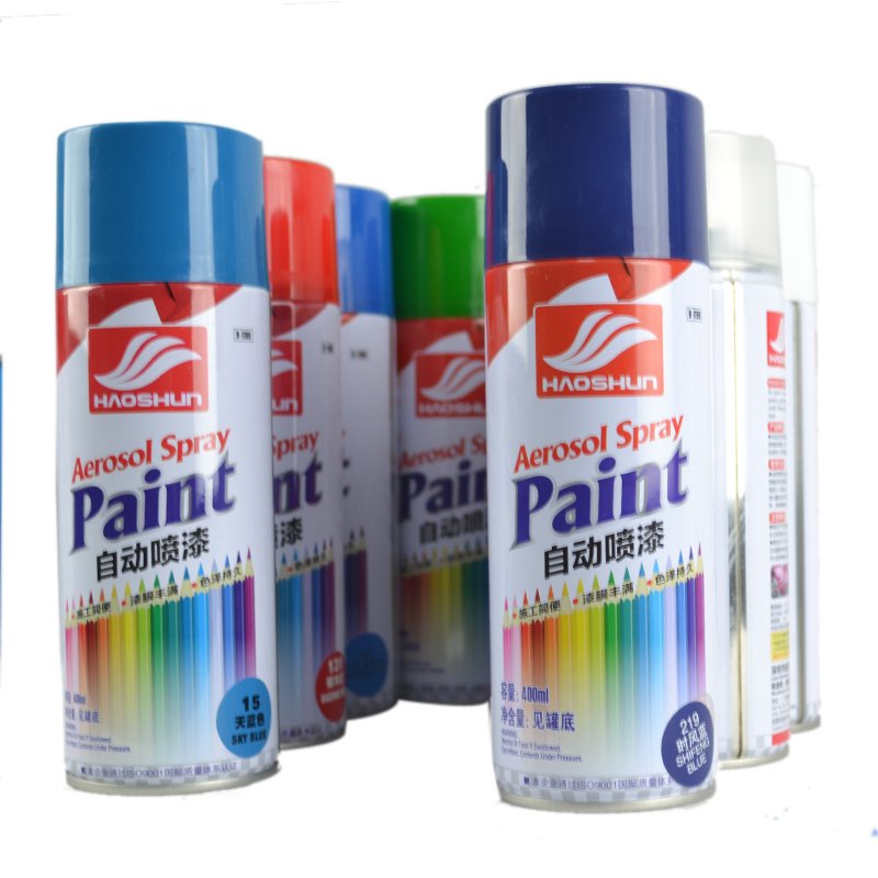 Sơn Xịt Cầm Tay HAOSHUN Paint, Công Cụ Tiện Ích Cho Ô tô Xe Máy, Siêu Bóng, Mịn, Bám Dính Cực Tốt