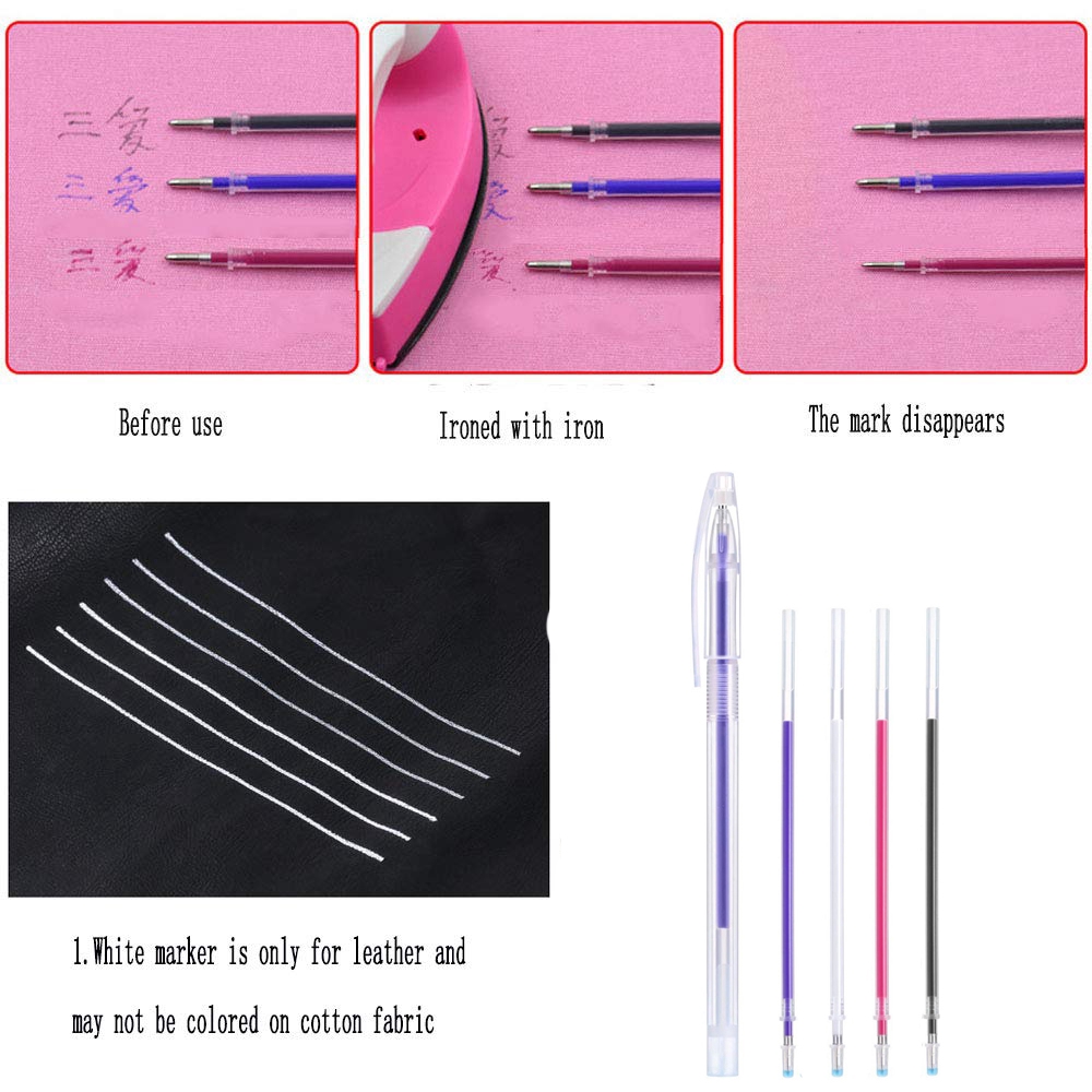 Set 40 Bút Đánh Dấu Vải Chịu Nhiệt Độ Cao 4 Màu Tùy Chọn