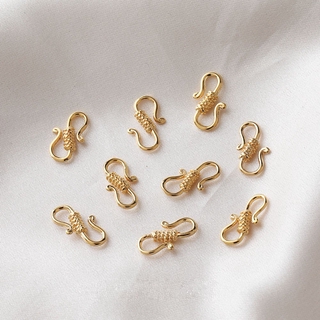 Khóa vòng cổ / vòng tay bằng đồng mạ vàng 18k diy