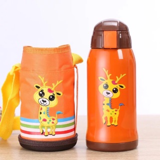 Bình giữ nhiệt siêu cute (kèm túi đeo)