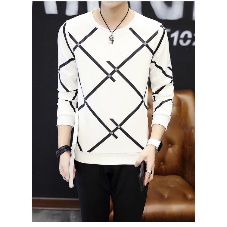 Áo Thun Nam Dài Tay Cổ Tròn Nhiều Mẫu mềm mại, dễ chịu, thoáng mát Unisex | BigBuy360 - bigbuy360.vn