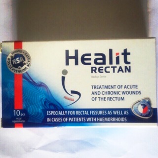 Healit Rectan (hỗ trợ điều trị trĩ cấp tính và mạn tính,các tổn thương da và niêm mạc...