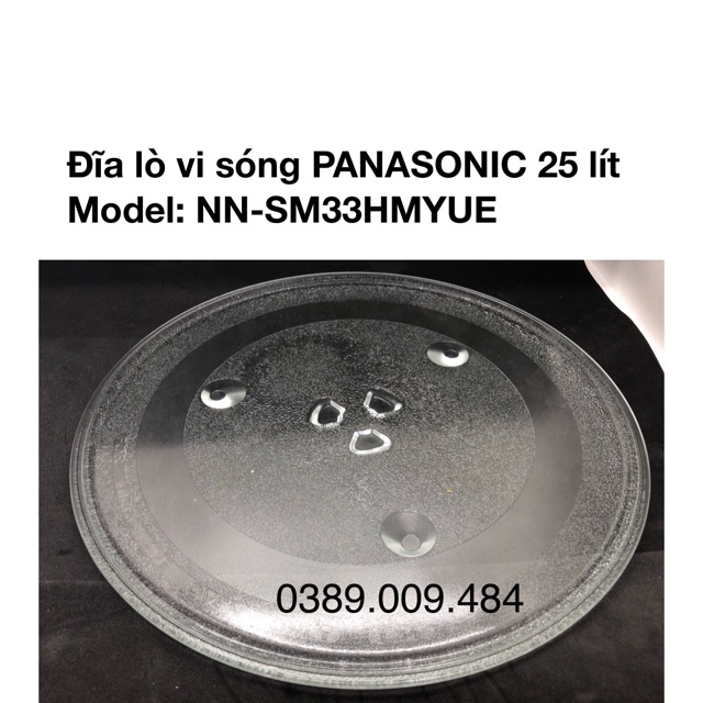 Đĩa lò vi sóng PANASONIC NN-SM33HMYUE 25 lít