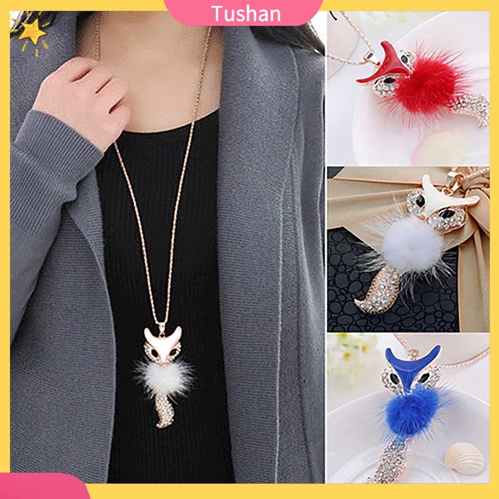 Dây chuyền mặt lông vũ đính đá dễ thương