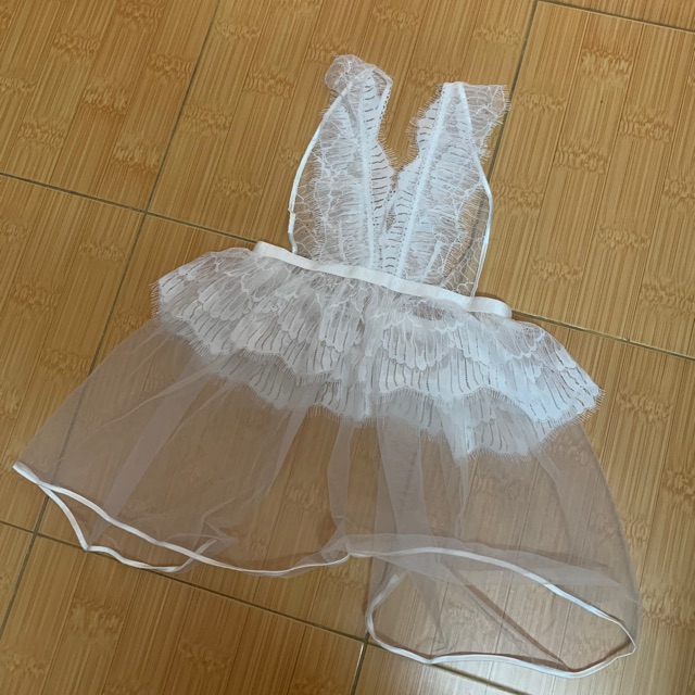 Váy ngủ ren kèm quần lọt khe | BigBuy360 - bigbuy360.vn