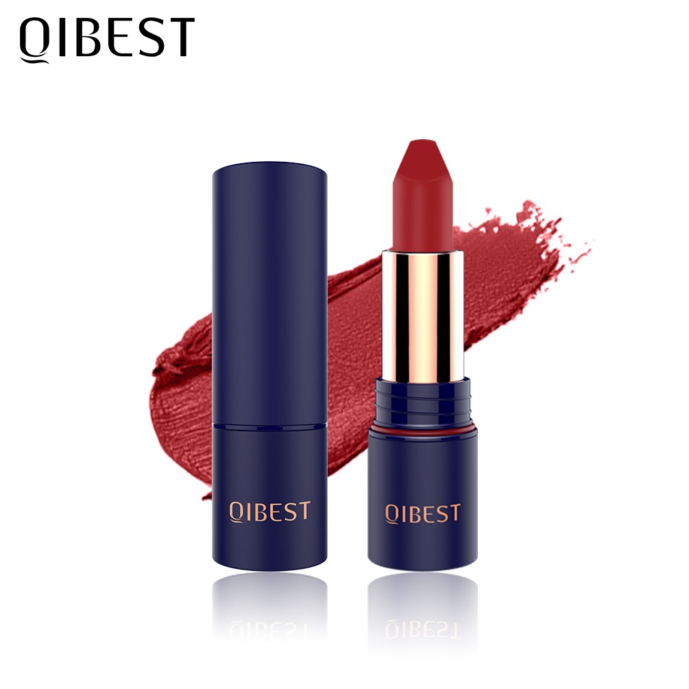 Son lì chống thấm nước QIBEST 6 màu sắc thời trang 45g | BigBuy360 - bigbuy360.vn