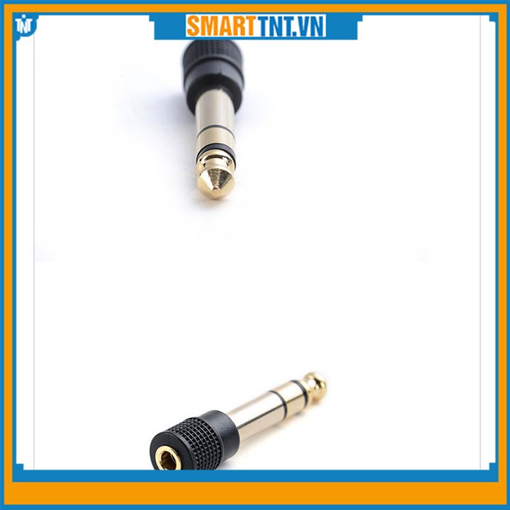 Jack Chuyển 6 ly ra 3.5 Cho Sound Card, tai nghe và dây livestream, hàng đẹp Smarttnt.vn
