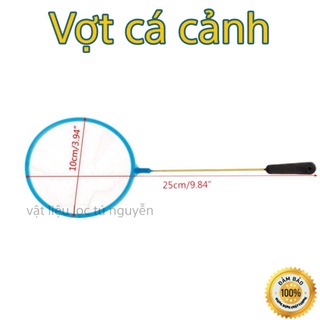 Vợt cá cảnh 25cm x 10cm, vợt cá betta ,gupy, atermia