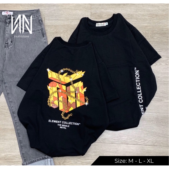 ÁO THUN UNISEX ELEMENT - METAL