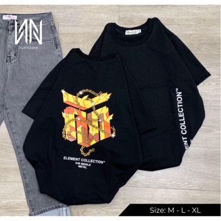 Áo thun unisex element - metal
