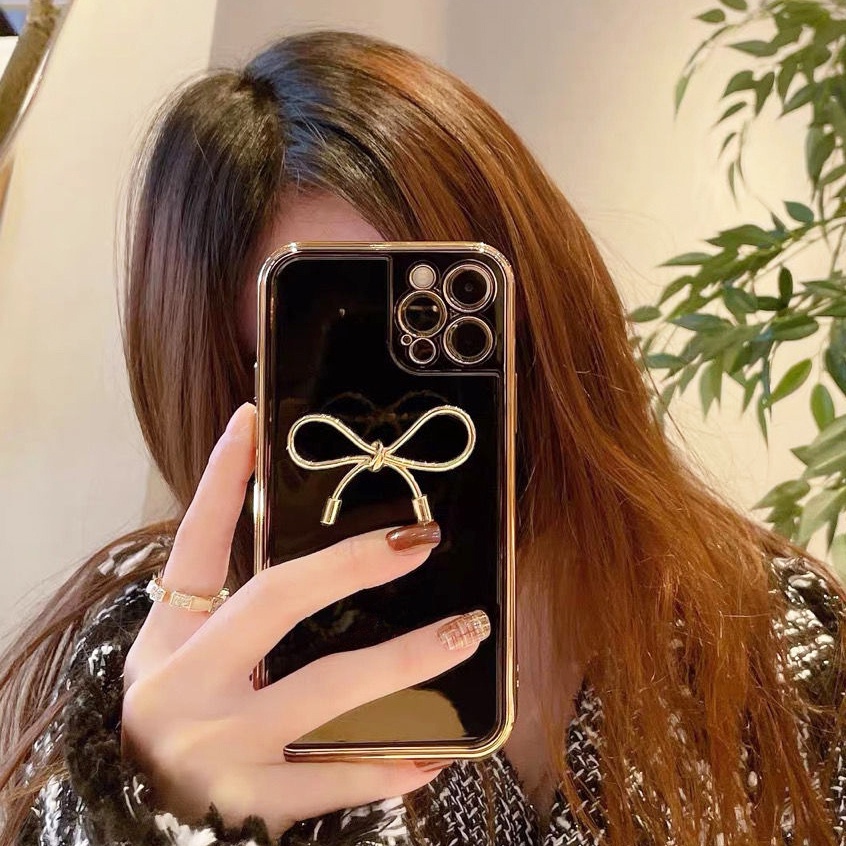 Ốp Điện Thoại Dẻo Mạ Gương 3d Cho xiaomi 13 13t 12t 11t 12 mi 8 9t 10t 9 11 lite note 10 poco m3 m4 x3 x4 c40 f3 gt m2 pro