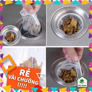 100 Túi Lọc Rác Cho Bồn Rửa Chén Bát - Siêu rẻ