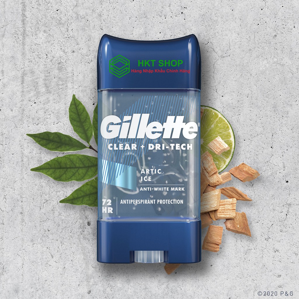 Lăn Khử Mùi Gillette Clear Gel 107g - HKT Shop
