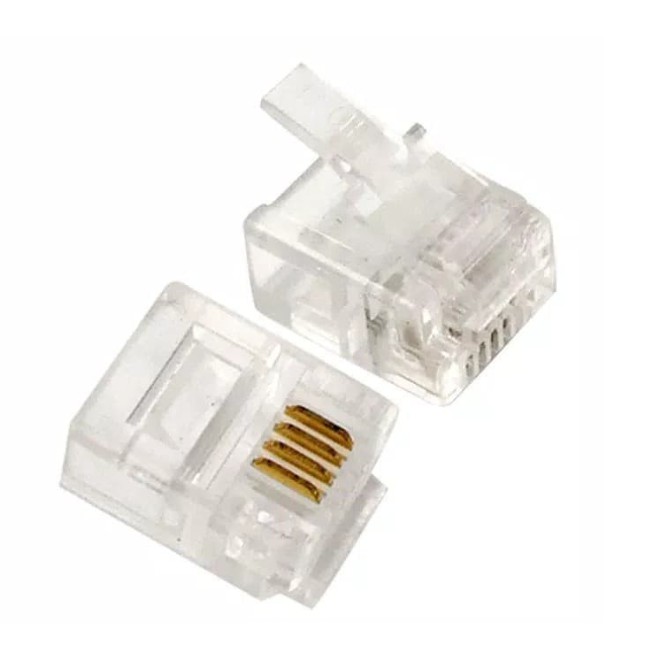 Đầu bấm điện thoại RJ11 line 4