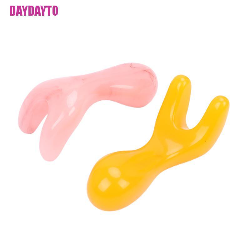 Dụng Cụ Mát Xa Mặt Bằng Nhựa Resin Tự Nhiên