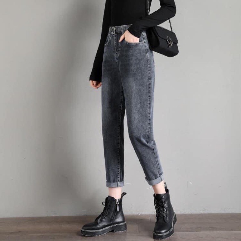 quần baggy cạp cao có sẵn | BigBuy360 - bigbuy360.vn