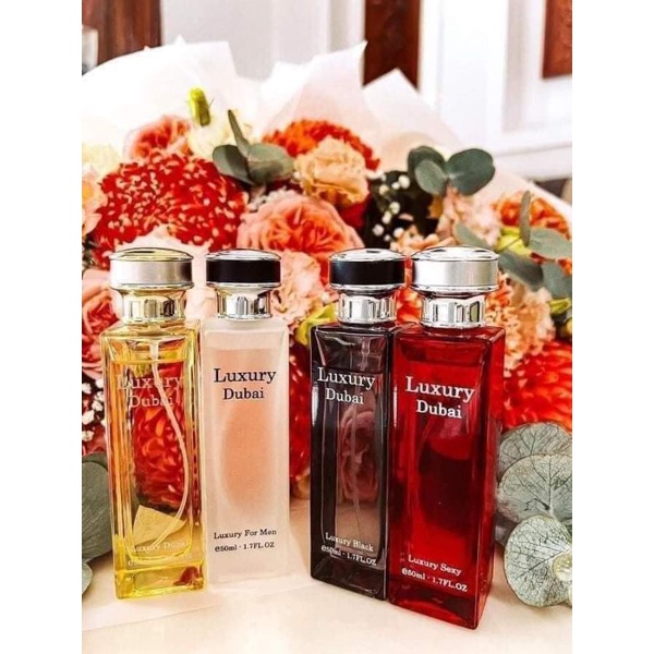 Nước Hoa LUXURY DUBAI 50ML Bản Mới Cho Cả Nam và Nữ