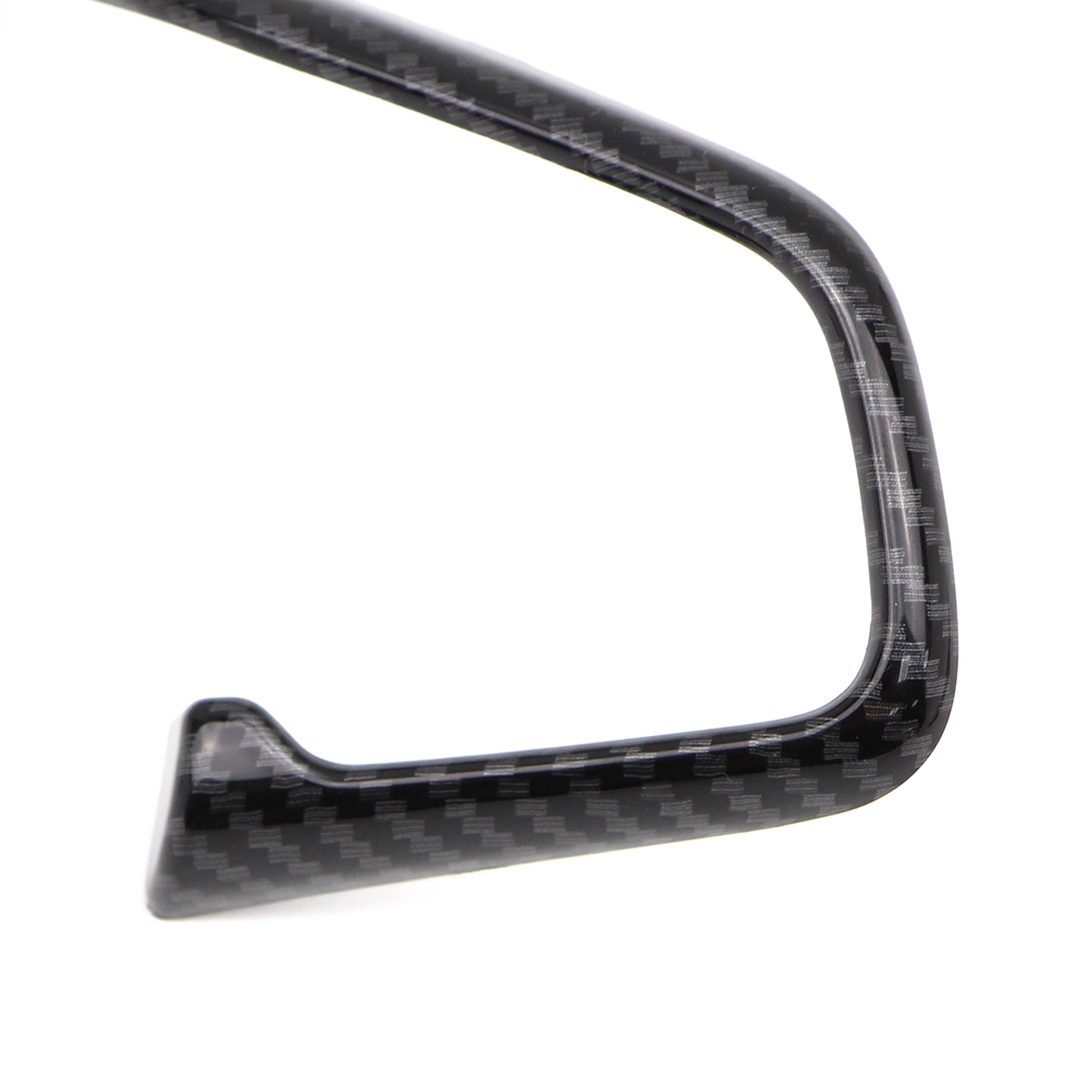 Ốp Bọc Viền Vô Lăng Bằng Sợi Carbon Độc Đáo Cho Xe Honda Civic 2016 2017 2018 2019