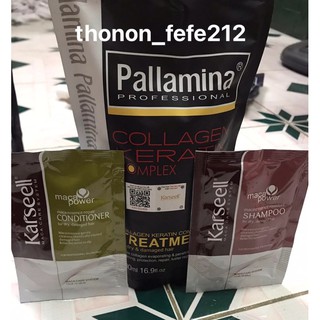 hấp tóc phục hồi collagen keratin pallamina
