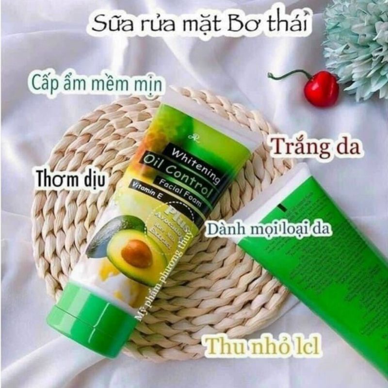 Sữa Rửa Mặt Bơ Aron Thái Lan Dưỡng Ẩm Và Làm Trắng Da