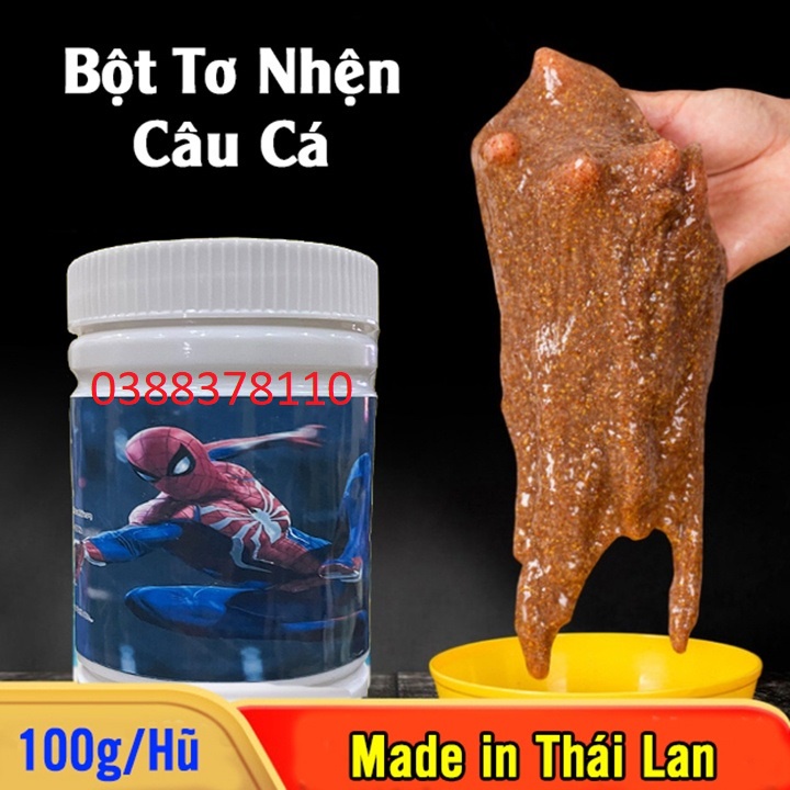 Bột Tơ Nhện Câu Cá