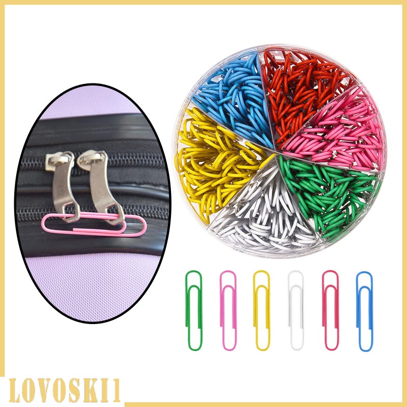 [LOVOSKI1]600pcs Large Paper Clips Marking Clips Office Supplies Studen Stationery